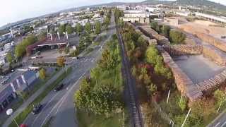 preview picture of video 'Rundflug mit Beethoven über das Industriegebiet Süd in Neumarkt'