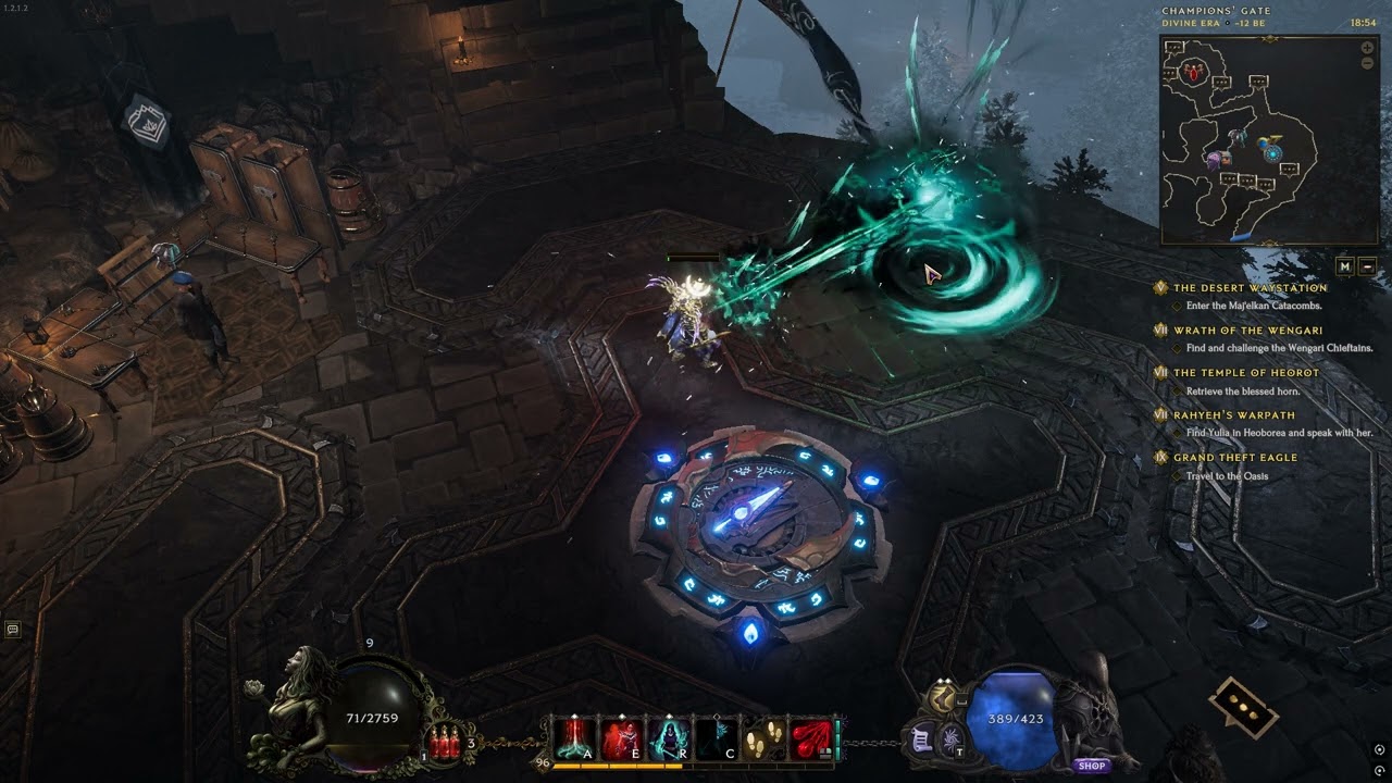 Grasp of the blood mage lich bug - Not gaining full health