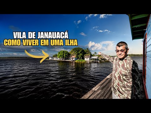Essa vila no meio do rio vai te impressionar! | Janauacá - AM