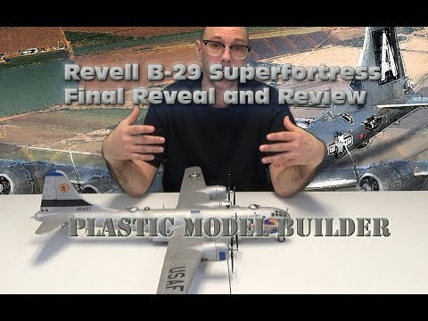Revell B-29 Superfortress 1/48 Scale Reveal and Review
