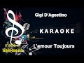КАRАОКЕ Gigi D Agostino L Amour Toujours ORIGINAL Made In Studio KARAOKE BASE CLUB
