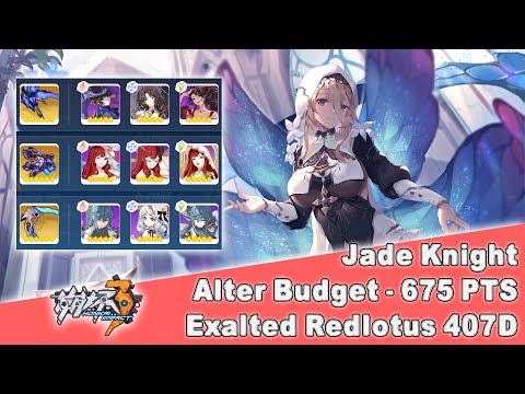 Honkai Impact 3 SEA - [Alternative Budget Gear] Exalted Redlotus 407D - Jade Knight