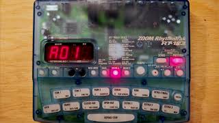 Video thumbnail for ZOOM RhythmTrak RT-123 - several cool patterns by SynthMania
