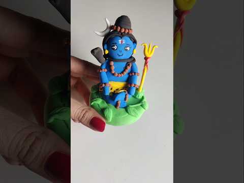 MAKE a STUNNING Lord Shiva IDOL in Minutes with Soft Clay!