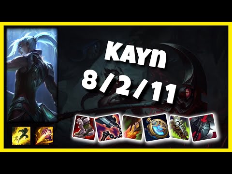 Kayn vs Ekko TURKISH Challenger JUNGLE (8/2/11) Gameplay Replay - Patch 10.24