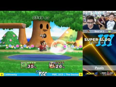 “Super Slug Fighters III” – Coldtoasty (Tink/Kirby) v. The Doctor (Mario) – Pools