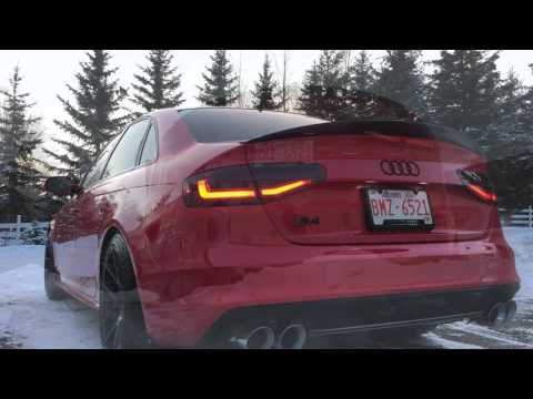 2014 Audi S4 w/AWE tuning touring exhaust