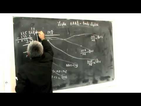 Lectia BAA 3  - Bazele algebrei - Algoritmul la impartirea a doua numere