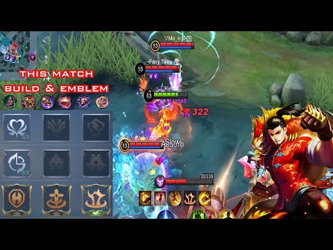 I tried Chou Roaming - Tank Build & Emblem | Chou Gameplay #18 | MLBB