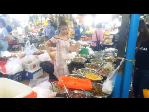 Fresh Foods And Ready Foods In Boeung Kengkong Market - Foods And Activities In Phnom Penh Market