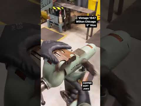 @antonmakadesigns 1947 Wilton 5” Vise - Soft Jaw Install