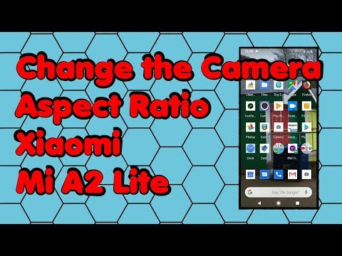 How to Change the Camera Frame or Aspect Ratio on the Xiaomi Mi A2 Lite Phone