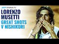 18-Year-Old Lorenzo Musetti Wows in Win vs Nishikori! | Rome 2020