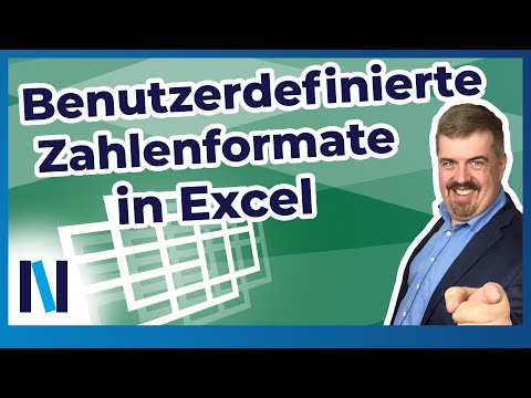 Excel-Grundlagen #6: Hier lernst Du, wie man benutzerdefinierte Zahlenformate erstellt!