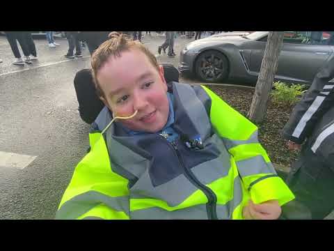 Little Blue Hero Tom at Trolley Dash in Navan