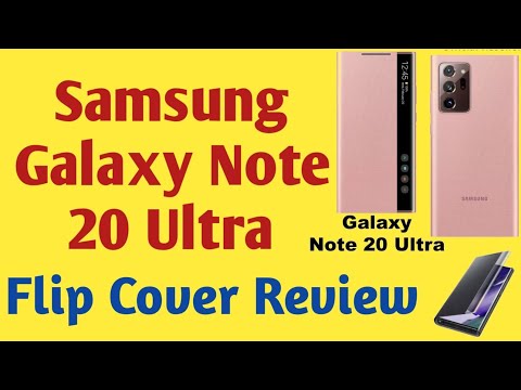 Samsung Galaxy Note 20 Ultra Smart Clear View Cover Review | Note 20 Ultra Cover | Get Updated Now