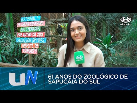 Conheça o Zoológico de Sapucaia do Sul que completou 61 anos