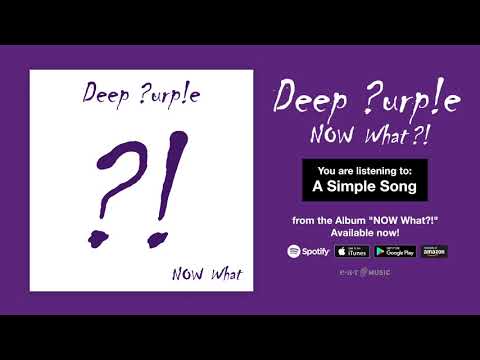 Deep Purple "A Simple Song" Official Full Song Stream