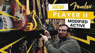 Video thumbnail for 💥 NEW Fender Precision Player II Modified Active! by Bassline Music Shop