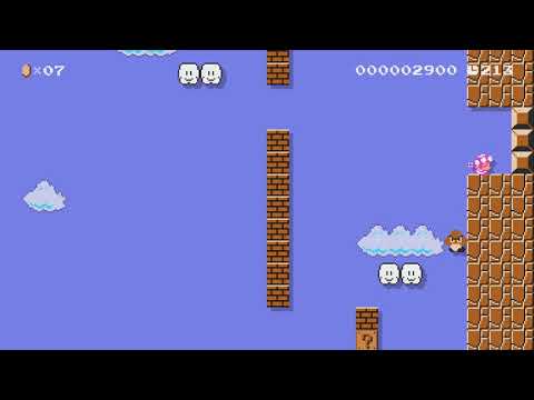 Getting Over It with Super Mario by hellbarf - Super Mario Maker 2 - No Commentary 1bw