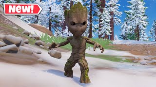 Download lagu NEW GROOT Sidekick Gameplay In Fortnite! (Guardians Of The Galaxy) mp3