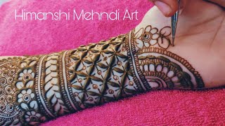 Bridal Style Mehndi Design  Henna Design  2020 