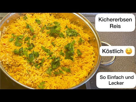 Kichererbsen mit Reis | Kichererbsen mit Basmati Reis | Kichererbsen Rezept | Ramadan Recipe 2023
