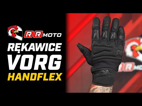 VORG HANDFLEX _ krótkie i przewiewne rękawice motocyklowe