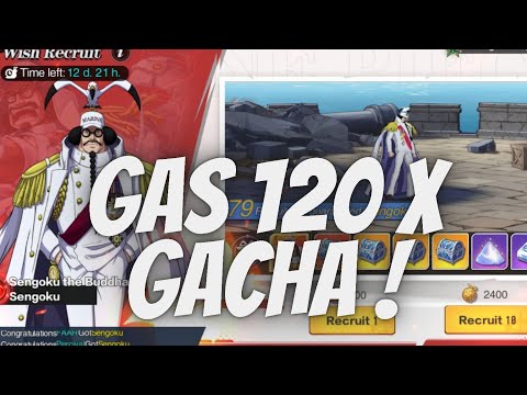 GACHA 120X DAN GAS SENGOKU LAGI - NEW WORLD VIRGOUR VOYAGE