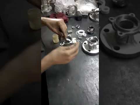 3 Piece Design Extended Shaft Floating Ball Valve