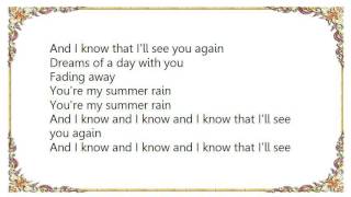 Hayley Westenra - Summer Rain song Lyrics