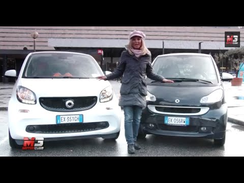 NEW SMART FORTWO 2015 VS SMART FORTWO 2012 - TEST URBAN FIGTHERS