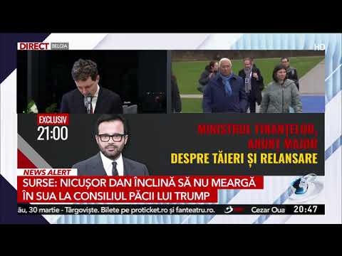 Nicușor Dan, anunț de la Consiliul European. Îl refuză din nou pe Trump?