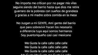 c kan me gusta la calle (LETRA)