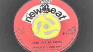winston groovy - for your love - new beat records nb055b - reggae