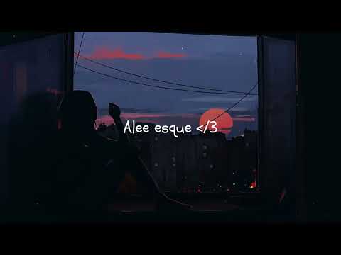 No esta bien - Alee Esque (Video Lyric)