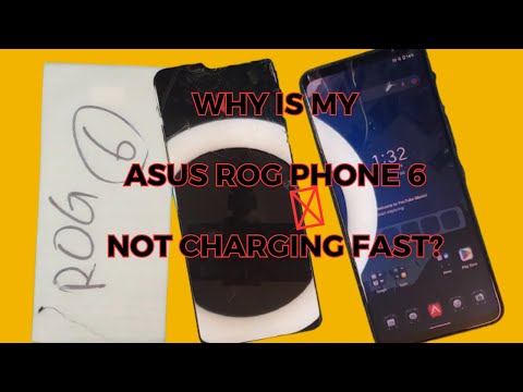 Why is my ASUS Rog Phone 6 not charging fast - ASUS charging port replacement
