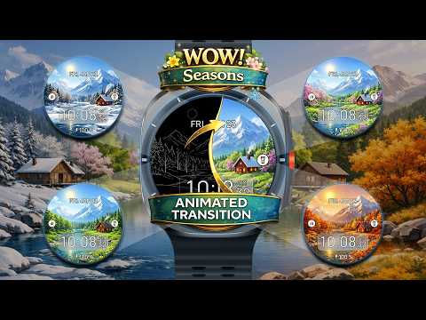 WOW! Seasons Watch Face video thumbnail