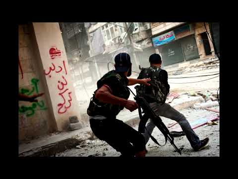 REALISTIC Urban Combat sounds - Distant gunfire - Syrian sleep therapy