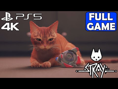 STRAY [PS5 4K 60FPS] Gameplay Walkthrough Part 1 FULL GAME - No Commentary