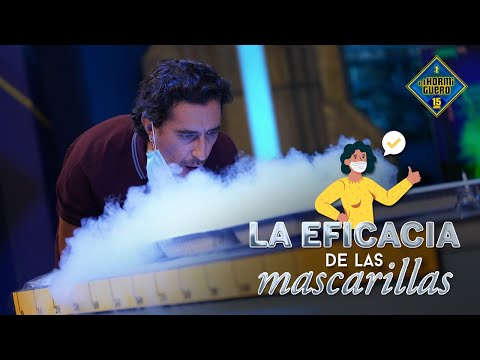 Marron nos demuestra la eficacia de las mascarillas - Ciencia - El Hormiguero