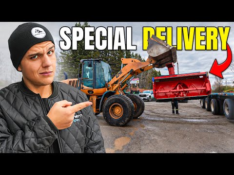 We Got a Special Blower for the Lamborghini Tractor!