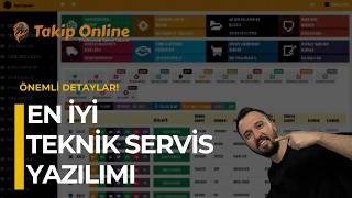 GENİŞ KAPSAMLI TEKNİK SERVİS YAZILIM İNCELEMESİ | TAKİP ONLİNE #reklam