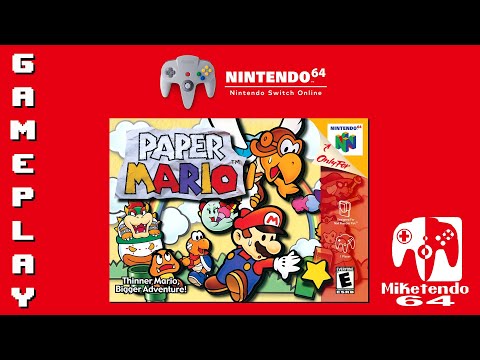 Paper Mario 64 - Nintendo 64 - Nintendo Switch Online + Expansion Pack Gameplay