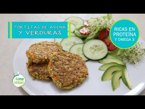 Receta De Unas Deliciosas Tortitas De Avena Con Verduras