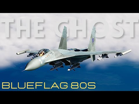Massively Outnumbered || Su-27 Flanker Solo Sortie - BlueFlag 80s || DCS World