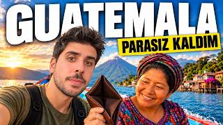 GÖLÜN ORTASINDA PARASIZ KALDIM 🇬🇹 Atitlán, Guatemala