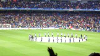 Himno Placido Domingo Real Madrid Bernabeu 21-10-09