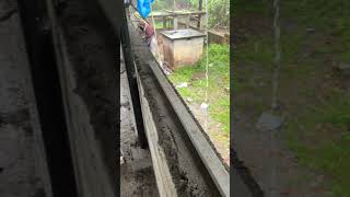 Plastering Work On Rainy Day 🌧️ #construction #civilengineering #civilengineer #rain #work #fyp #fy