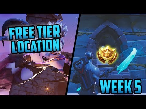 Season 6, Week 5 | *SECRET* Battle Star Location! (Free Tier) - Fortnite